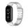 Per Xiaomi Mi Band 8 Mijobs GT4 Cinturino in metallo con fibbia in bambù (argento) Per Xiaomi Mi Band 8 Mijobs GT4 Cinturino in metallo con fibbia in bambù (argento)