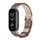 Per Xiaomi Mi Band 8 Mijobs GT4 cinturino in pelle di vacchetta primo strato (marrone argento) Per Xiaomi Mi Band 8 Mijobs GT4 cinturino in pelle di vacchetta primo strato (marrone argento)