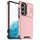 Custodia scorrevole Camshield TPU + PC per Samsung Galaxy S22 5G (rosa)