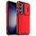 Custodia scorrevole Camshield TPU + PC per Samsung Galaxy S23 5G (rossa)