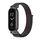 Per Xiaomi Mi Band 8 Mijobs GT4 cinturino in nylon traspirante (nero rosso) Per Xiaomi Mi Band 8 Mijobs GT4 cinturino in nylon traspirante (nero rosso)
