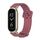 Per Xiaomi Mi Band 8 Mijobs GT4 cinturino in silicone traspirante (vino rosso chiaro oro) Per Xiaomi Mi Band 8 Mijobs GT4 cinturino in silicone traspirante (vino rosso chiaro oro)