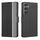 Per Samsung Galaxy S24 5G Custodia per telefono in pelle con pulsanti laterali con texture twill (nera) Per Samsung Galaxy S24 5G Custodia per telefono in pelle con pulsanti laterali con texture twill (nera)