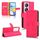 Custodia per telefono in pelle con vibrazione magnetica Skin Feel per Honor Play 8T 5G / X7b (rosa rosso) Custodia per telefono in pelle con vibrazione magnetica Skin Feel per Honor Play 8T 5G / X7b (rosa rosso)