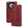 Custodia per telefono in PU con vibrazione orizzontale magnetica satinata per Honor X9b (marrone) Custodia per telefono in PU con vibrazione orizzontale magnetica satinata per Honor X9b (marrone)