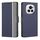 Per Honor Magic6 Pro Custodia in pelle con pulsanti laterali in twill texture (blu) Per Honor Magic6 Pro Custodia in pelle con pulsanti laterali in twill texture (blu)