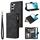 Per Samsung Galaxy S23 5G Custodia per telefono in pelle con cerniera smerigliata multifunzionale (nera) Per Samsung Galaxy S23 5G Custodia per telefono in pelle con cerniera smerigliata multifunzionale (nera)