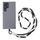 Cordino lungo universale anti-perdita per telefono cellulare (nero grigio) Cordino lungo universale anti-perdita per telefono cellulare (nero grigio)