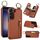 Custodia per telefono per Samsung Galaxy S23 5G Litchi Texture Zipper doppia fibbia (marrone) Custodia per telefono per Samsung Galaxy S23 5G Litchi Texture Zipper doppia fibbia (marrone)