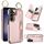 Custodia per telefono per Samsung Galaxy S23 FE 5G Litchi Texture Zipper doppia fibbia (oro rosa) Custodia per telefono per Samsung Galaxy S23 FE 5G Litchi Texture Zipper doppia fibbia (oro rosa)