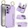 Custodia per telefono per Samsung Galaxy S24+ 5G Litchi Texture Zipper doppia fibbia (viola) Custodia per telefono per Samsung Galaxy S24+ 5G Litchi Texture Zipper doppia fibbia (viola)