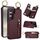 Custodia per telefono per Samsung Galaxy S24+ 5G Litchi Texture Zipper doppia fibbia (rosso bordeaux) Custodia per telefono per Samsung Galaxy S24+ 5G Litchi Texture Zipper doppia fibbia (rosso bordeaux)