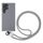 Cordino lungo a tracolla per telefono con cinturino anti-smarrimento con fibbia trasparente (grigio) Cordino lungo a tracolla per telefono con cinturino anti-smarrimento con fibbia trasparente (grigio)