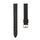 Per cinturino in pelle tessuto di lino Garmin Lily 2 da 14 mm (nero)