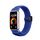 Per cinturino per orologio intrecciato in nylon con fibbia magnetica Huawei Band 9/8 (blu) Per cinturino per orologio intrecciato in nylon con fibbia magnetica Huawei Band 9/8 (blu)