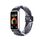 Per cinturino per orologio intrecciato in nylon con fibbia magnetica Huawei Band 9/8 (nero brillante) Per cinturino per orologio intrecciato in nylon con fibbia magnetica Huawei Band 9/8 (nero brillante)