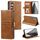 Per Samsung Galaxy S24+ 5G Custodia a portafoglio in pelle semplice con 6 carte (marrone) Per Samsung Galaxy S24+ 5G Custodia a portafoglio in pelle semplice con 6 carte (marrone)