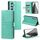 Per Samsung Galaxy S24+ 5G Custodia a portafoglio in pelle semplice con 6 carte (verde) Per Samsung Galaxy S24+ 5G Custodia a portafoglio in pelle semplice con 6 carte (verde)