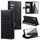 Per Samsung Galaxy S24+ 5G Custodia a portafoglio in pelle semplice con 6 carte (nera) Per Samsung Galaxy S24+ 5G Custodia a portafoglio in pelle semplice con 6 carte (nera)