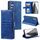 Per Samsung Galaxy S23 FE 5G Custodia a portafoglio in pelle semplice con 6 carte (blu) Per Samsung Galaxy S23 FE 5G Custodia a portafoglio in pelle semplice con 6 carte (blu)