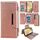 Per Samsung Galaxy S24+ 5G Custodia multifunzionale in pelle a portafoglio con 7 carte (oro rosa) Per Samsung Galaxy S24+ 5G Custodia multifunzionale in pelle a portafoglio con 7 carte (oro rosa)