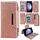 Per Samsung Galaxy S23 FE 5G Custodia multifunzionale in pelle a portafoglio con 7 carte (oro rosa) Per Samsung Galaxy S23 FE 5G Custodia multifunzionale in pelle a portafoglio con 7 carte (oro rosa)