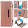 Per Samsung Galaxy S22 5G Custodia multifunzionale in pelle a portafoglio con 7 carte (oro rosa) Per Samsung Galaxy S22 5G Custodia multifunzionale in pelle a portafoglio con 7 carte (oro rosa)