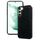 Per Samsung Galaxy S22+ 5G Custodia per telefono con cover posteriore in pelle di vacchetta (nera) Per Samsung Galaxy S22+ 5G Custodia per telefono con cover posteriore in pelle di vacchetta (nera)