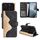 Per Xiaomi Redmi K70E Custodia per cellulare in pelle con chiusura orizzontale con cuciture (nera) Per Xiaomi Redmi K70E Custodia per cellulare in pelle con chiusura orizzontale con cuciture (nera)