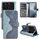 Per Xiaomi Redmi K70E Custodia per cellulare in pelle con chiusura orizzontale con cuciture (blu) Per Xiaomi Redmi K70E Custodia per cellulare in pelle con chiusura orizzontale con cuciture (blu)