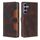 Custodia per telefono in pelle con fibbia magnetica per Samsung Galaxy S24 5G (marrone) Custodia per telefono in pelle con fibbia magnetica per Samsung Galaxy S24 5G (marrone)