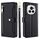 Per Honor Magic6 Pro 5G Custodia per telefono in pelle con cerniera a tracolla con trama di pecora (nera) Per Honor Magic6 Pro 5G Custodia per telefono in pelle con cerniera a tracolla con trama di pecora (nera)
