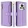 Per Honor Magic6 5G Custodia per telefono in pelle con cerniera a tracolla con trama di pecora (viola) Per Honor Magic6 5G Custodia per telefono in pelle con cerniera a tracolla con trama di pecora (viola)