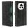 Custodia per telefono in pelle con fibbia magnetica per Honor Magic6 Pro 5G (nero) Custodia per telefono in pelle con fibbia magnetica per Honor Magic6 Pro 5G (nero)