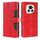 Custodia per telefono in pelle con fibbia magnetica per Honor Magic6 5G Skin Feel (rossa) Custodia per telefono in pelle con fibbia magnetica per Honor Magic6 5G Skin Feel (rossa)