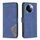 Per vivo Y200i 5G / Y38 5G Custodia per telefono in pelle con struttura a rombo con fibbia magnetica (blu) Per vivo Y200i 5G / Y38 5G Custodia per telefono in pelle con struttura a rombo con fibbia magnetica (blu)