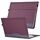 Custodia protettiva in pelle per laptop con texture in tessuto da 15 pollici per Microsoft Surface Laptop 6 (vino rosso) Custodia protettiva in pelle per laptop con texture in tessuto da 15 pollici per Microsoft Surface Laptop 6 (vino rosso)