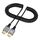 Cavo a molla HDMI tipo A a HDMI tipo A HDMI OD4.0, lunghezza: 0,5 m~2,4 m (guscio grigio)