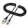 Cavo a molla HDMI tipo A a HDMI tipo D HDMI OD4.0, lunghezza: 0,5 m~2,4 m (guscio grigio) Cavo a molla HDMI tipo A a HDMI tipo D HDMI OD4.0, lunghezza: 0,5 m~2,4 m (guscio grigio)