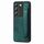 Custodia per telefono posteriore in pelle con supporto per cinturino retrò IDN per vivo Y100 (verde) Custodia per telefono posteriore in pelle con supporto per cinturino retrò IDN per vivo Y100 (verde)