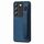 Custodia per telefono posteriore in pelle con supporto per cinturino retrò IDN per vivo Y100 (blu) Custodia per telefono posteriore in pelle con supporto per cinturino retrò IDN per vivo Y100 (blu)