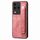 Custodia per telefono posteriore in pelle con supporto per cinturino retrò per vivo S18 Pro (rosa) Custodia per telefono posteriore in pelle con supporto per cinturino retrò per vivo S18 Pro (rosa)
