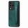 Custodia per telefono posteriore in pelle con supporto per cinturino retrò per vivo S18 (verde) Custodia per telefono posteriore in pelle con supporto per cinturino retrò per vivo S18 (verde)
