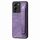 Custodia per telefono posteriore in pelle con supporto per cinturino retrò per vivo V25 Pro (viola) Custodia per telefono posteriore in pelle con supporto per cinturino retrò per vivo V25 Pro (viola)