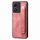 Custodia per telefono posteriore in pelle con supporto per cinturino retrò per vivo Y02S (rosa) Custodia per telefono posteriore in pelle con supporto per cinturino retrò per vivo Y02S (rosa)