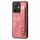Per vivo Y75 5G Custodia per telefono retro in pelle con supporto per cinturino retrò (rosa) Per vivo Y75 5G Custodia per telefono retro in pelle con supporto per cinturino retrò (rosa)
