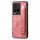 Custodia per telefono posteriore in pelle con supporto per cinturino retrò per vivo Y21s (rosa) Custodia per telefono posteriore in pelle con supporto per cinturino retrò per vivo Y21s (rosa)