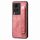 Custodia per telefono posteriore in pelle con supporto per cinturino retrò per vivo X60 (rosa) Custodia per telefono posteriore in pelle con supporto per cinturino retrò per vivo X60 (rosa)