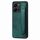 Custodia per telefono posteriore in pelle con supporto per cinturino retrò per vivo Y35 4G (verde) Custodia per telefono posteriore in pelle con supporto per cinturino retrò per vivo Y35 4G (verde)