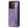 Custodia per telefono posteriore in pelle con supporto per cinturino retrò per vivo S17 / S17 Pro / V29 (viola) Custodia per telefono posteriore in pelle con supporto per cinturino retrò per vivo S17 / S17 Pro / V29 (viola)